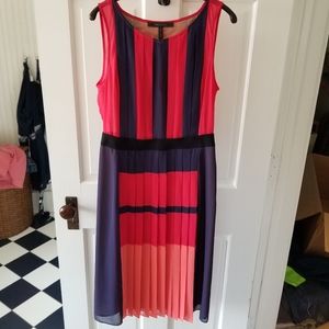 Pleated BCBG dress